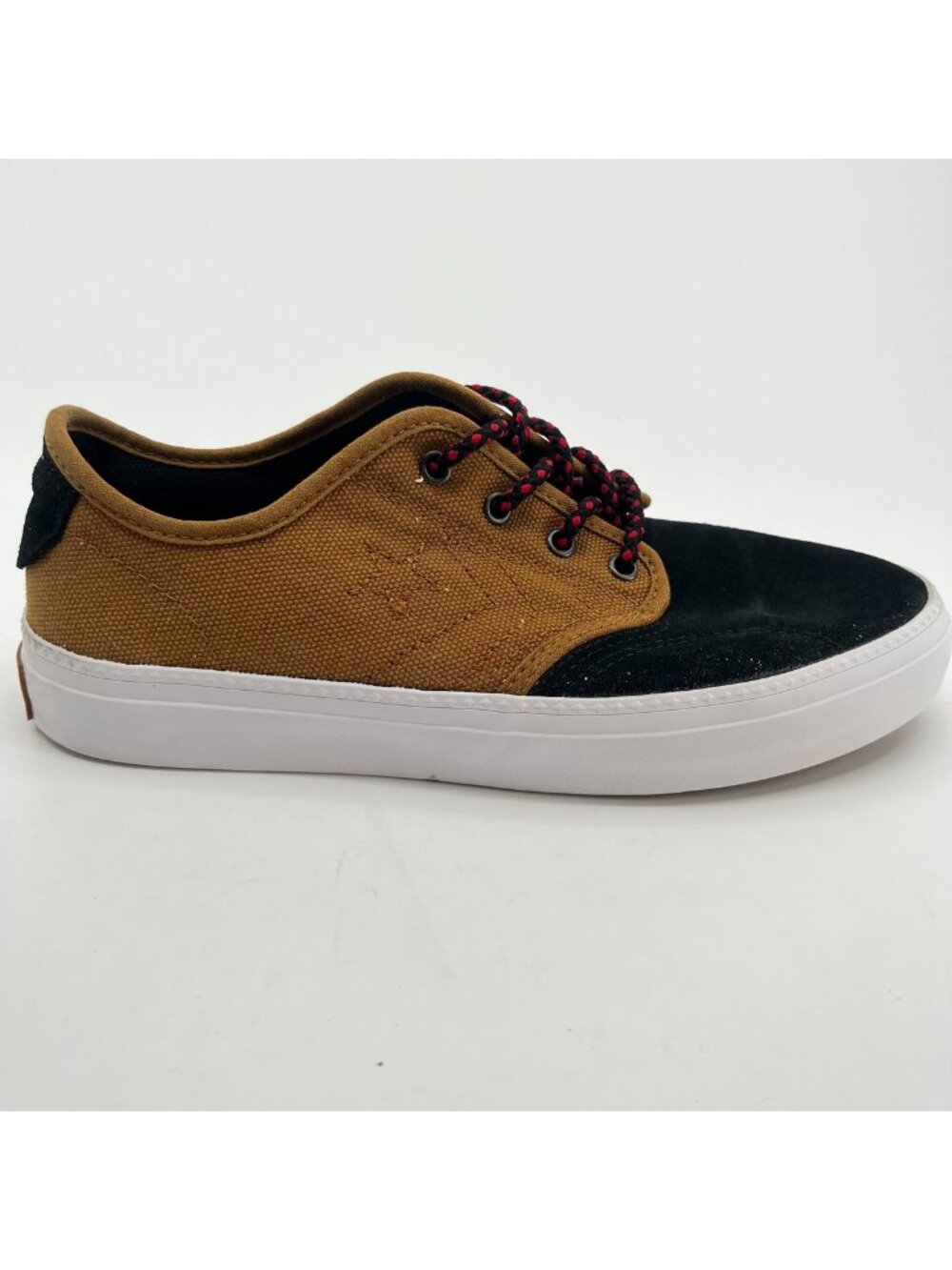 Converse Cons Zakim Suede OX Womens Size 9 Black Brown Athletic Shoes Sneakers